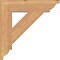 Ekena Millwork Traditional Traditional Smooth Bracket, Western Red Cedar, 3 1/2"W x 18"D x 18"H BKT04X18X18TRA01SWR - alternate 4